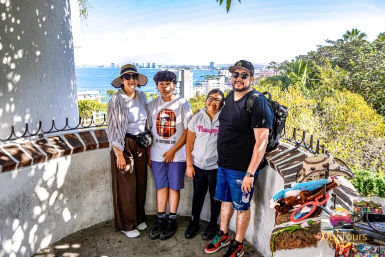 Panoramic viewpoint over Puerto Vallarta