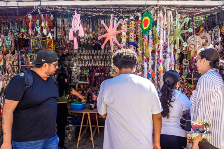 Colorful local crafts