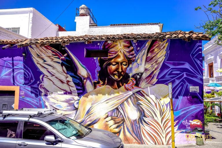 One of the Romantic Zone murals